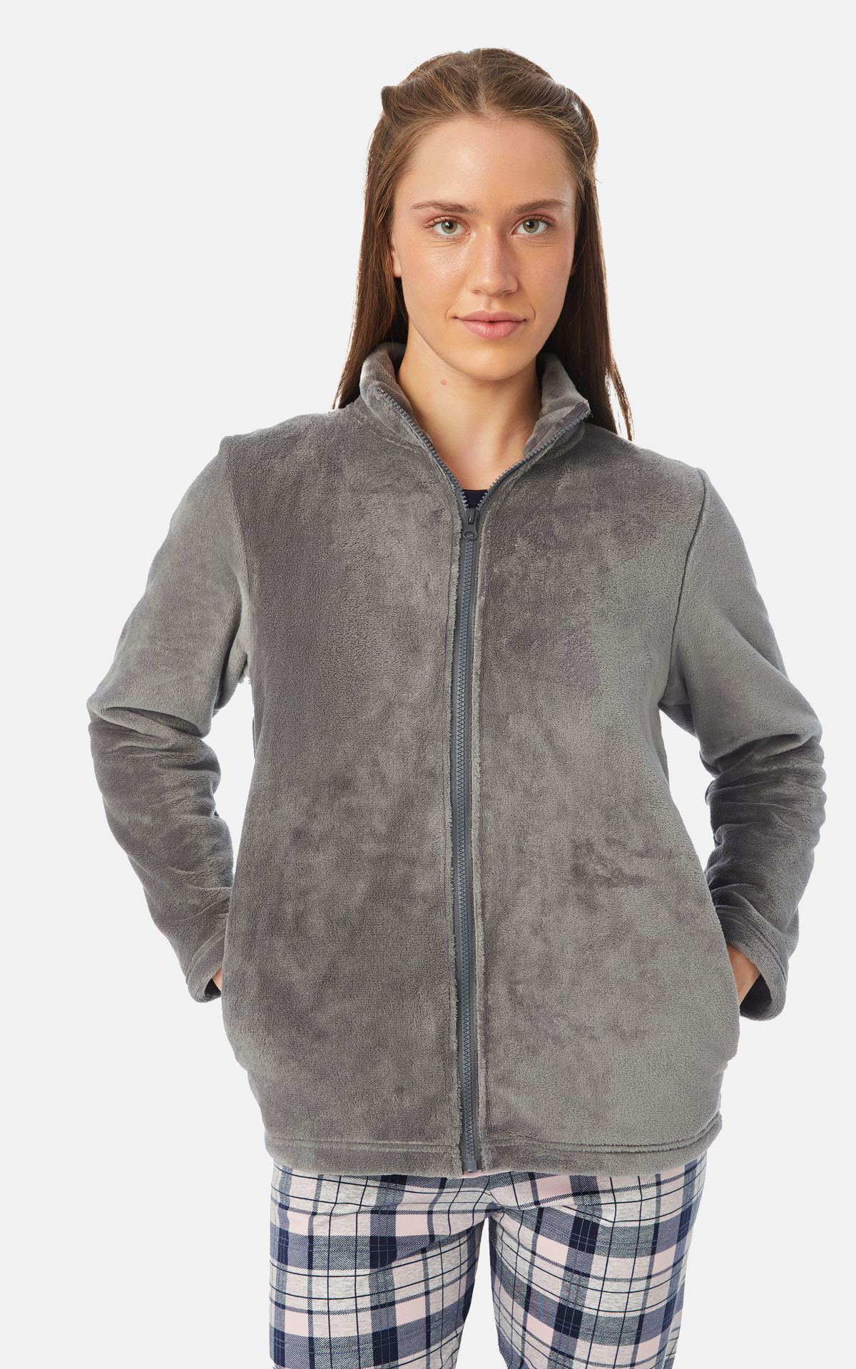 Woman Pyjama Jacket / Robe Fleece Women's Jacket