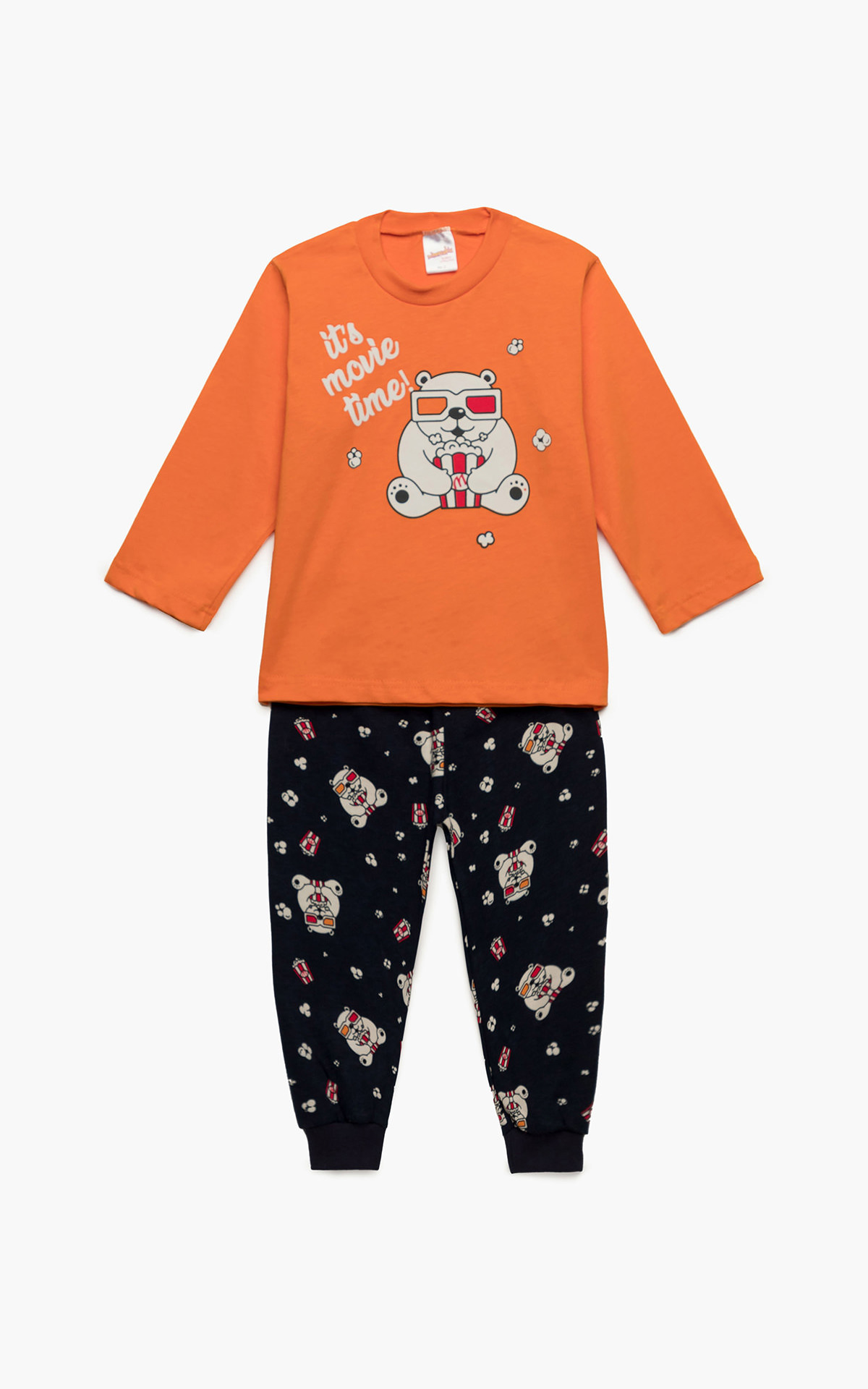 KidTeen Baby Boy Pyjamas Pop Corn Unisex Babies' Pyjama Set