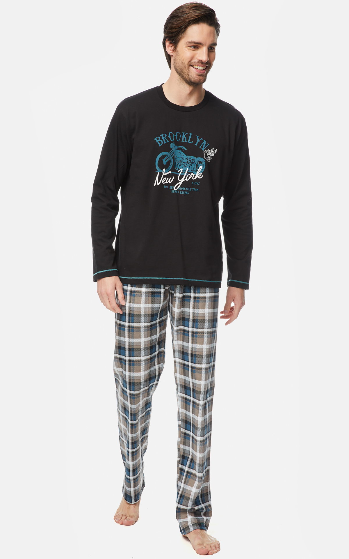 Man Pyjamas Winter Brooklyn Men's Pyjama Set