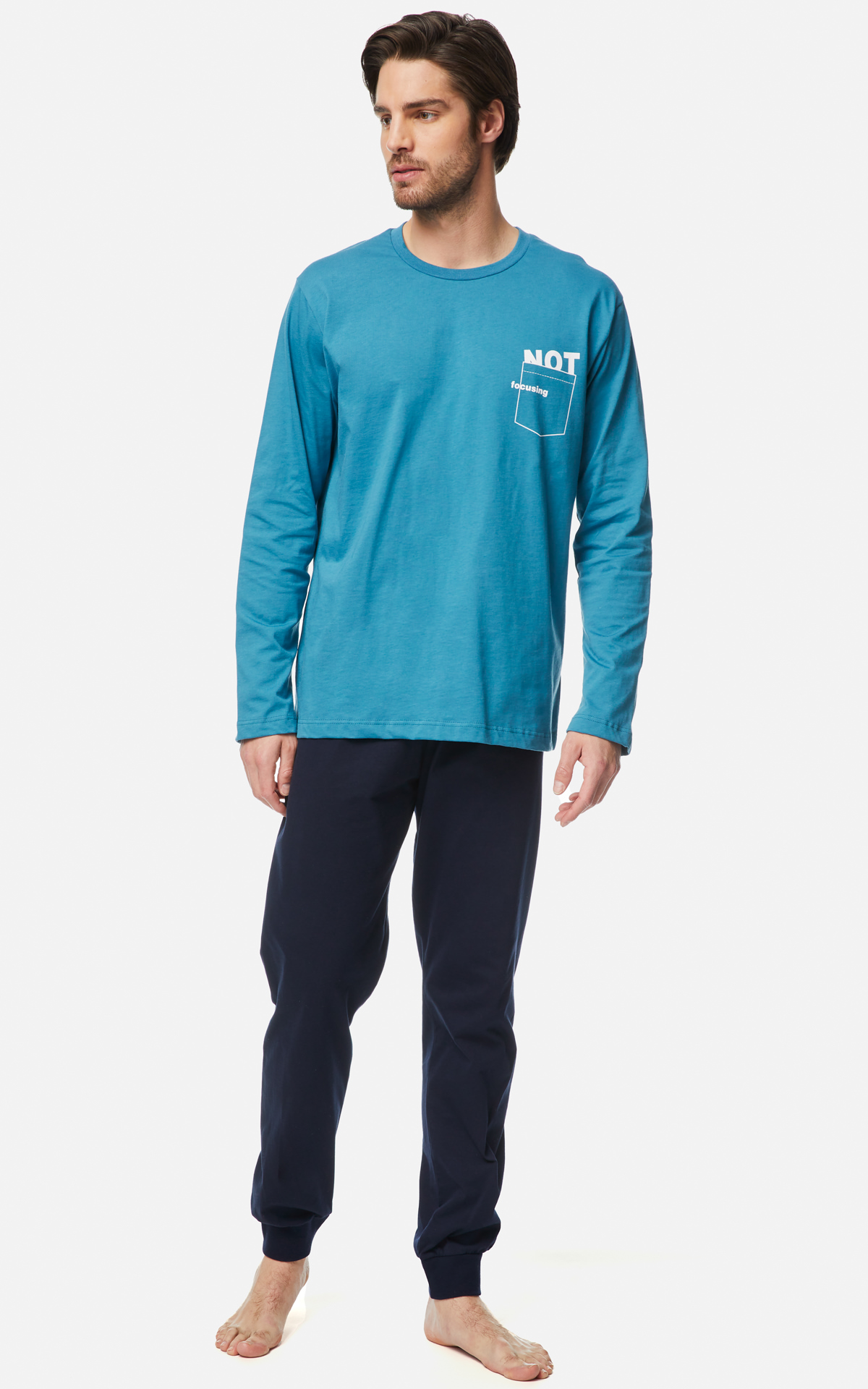 Man Pyjamas Winter Positivity Men's Pyjama Set