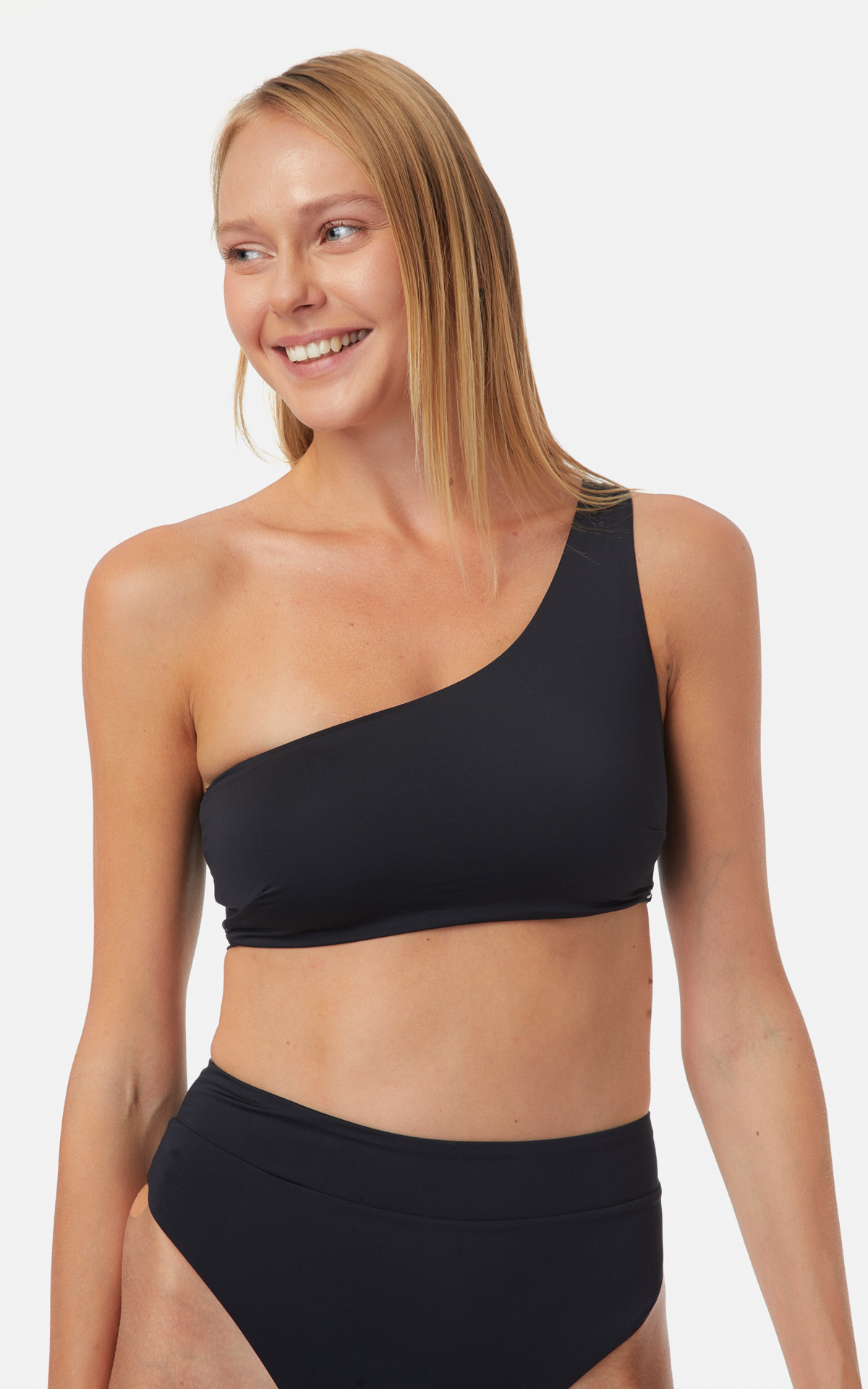 SwimWear Woman Bikinis Nairobi Bralette One Shoulder Bikini Top