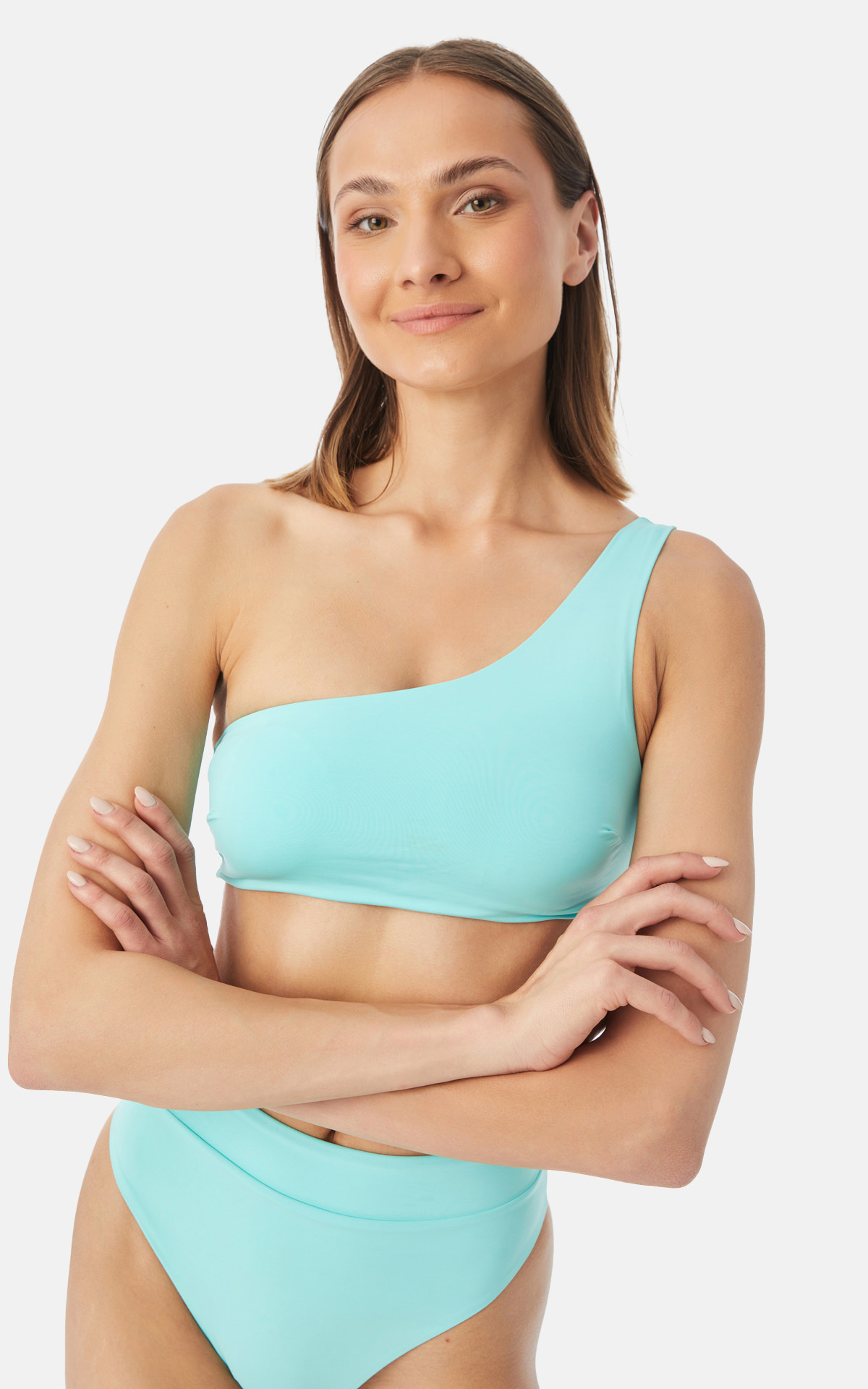 SwimWear Woman Bikinis Nairobi Bralette One Shoulder Bikini Top